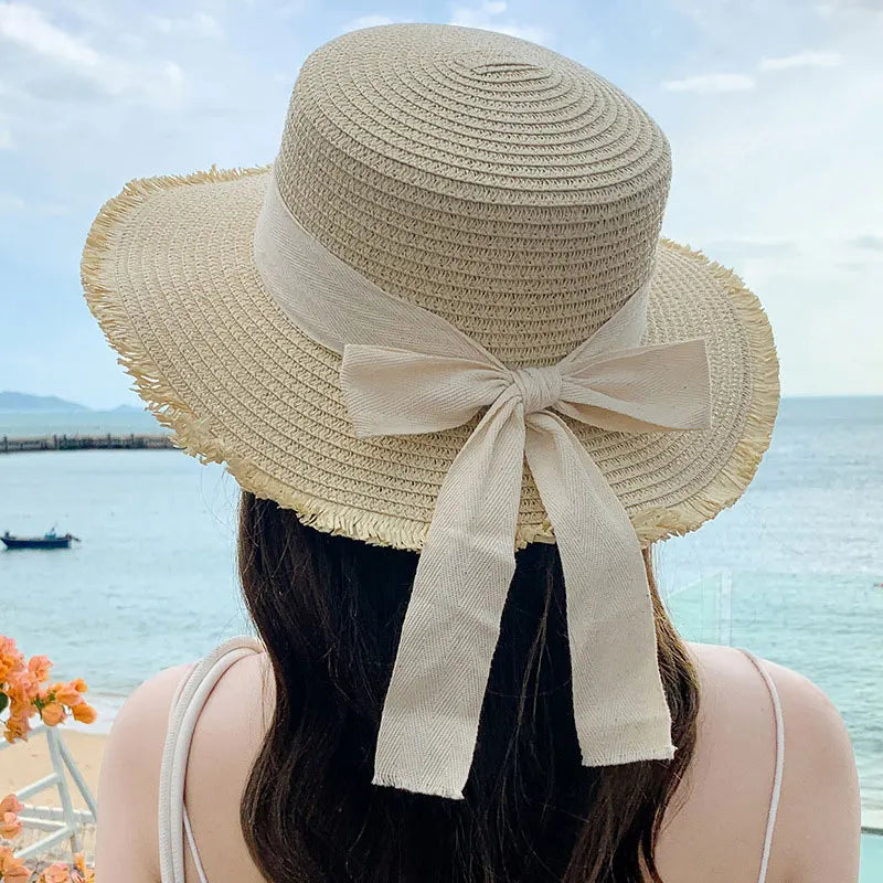 Chapeau Paille Noeud