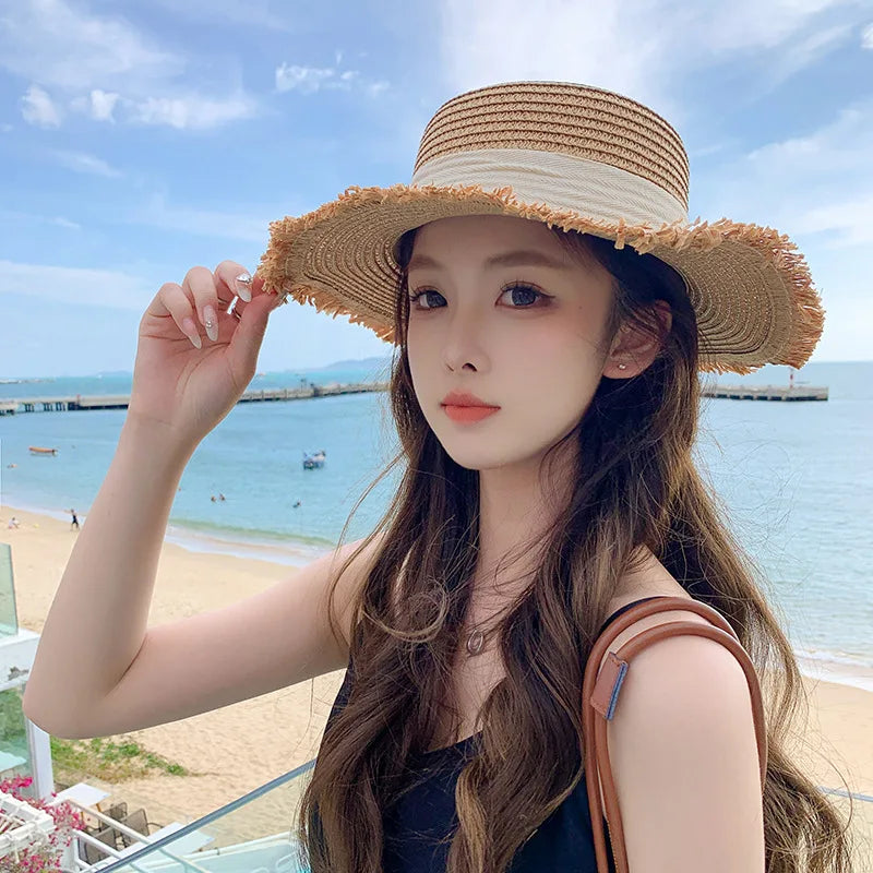 Chapeau Paille Noeud