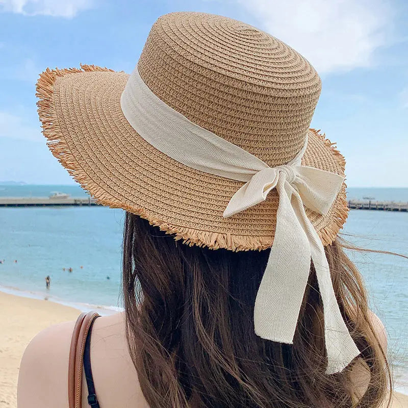 Chapeau Paille Noeud