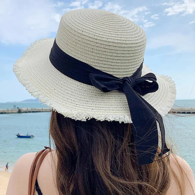 Chapeau Paille Noeud