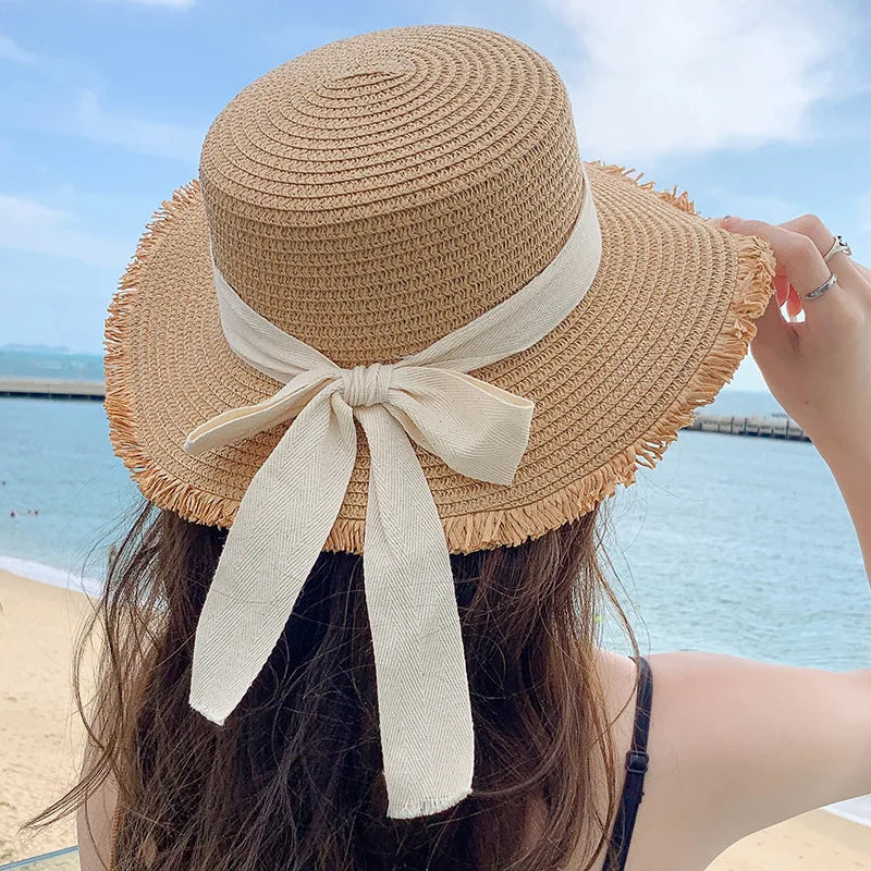 Chapeau Paille Noeud