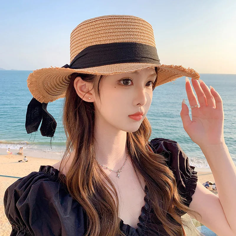 Chapeau Paille Noeud