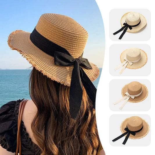 Chapeau Paille Noeud